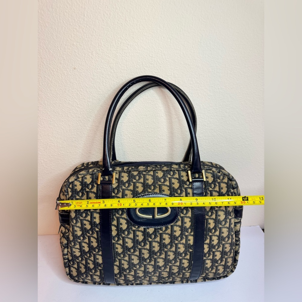 CHRISTIAN DIOR Diorissimo Top Handle Bag Vintage - Picture 4 of 13
